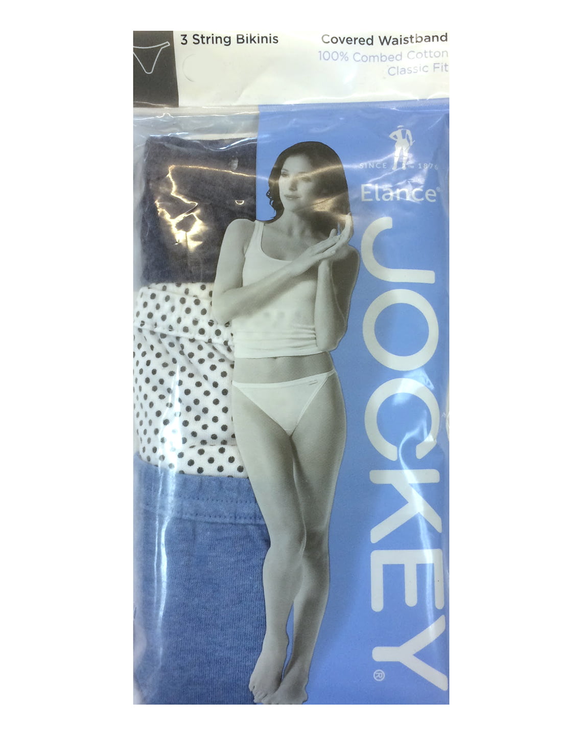 Jockey Women's Elance Bikini 3-Pack