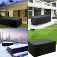 thumbnail image 4 of Protector de muebles de exterior, cubierta impermeable para patio, césped y jardín, tela Oxford (200 x 100 x 75 cm), 4 of 5