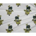 thumbnail image 4 of oneOone Polyester Lycra Fabric Leaves & Floral Block Fabric Prints By Yard 56 Inch Wide, 4 of 5