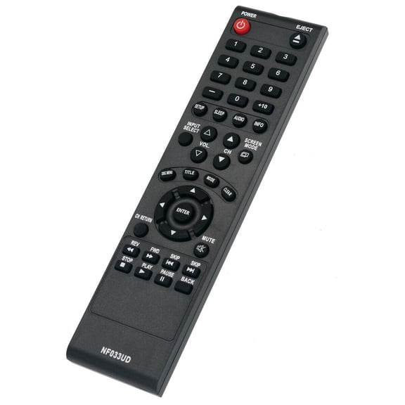 New NF033UD Replace Remote for Sylvania TV LD190SS1 LD320SS2 LD190SS2 LD195SSX