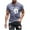 Purple, variant on Njagoc3 Mens Summer Short Sleeve T-Shirt, Crew Neck, Heart and Paw Print, Soft and Skin-Friendly, Trendy Look, Great for Pet Lovers