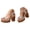 Beige, variant on YLYL Platform Wedge Sandals for Women 2026 Open Toe Ankle Strap Chunky Block Heel Office Work Summer Dress Shoes