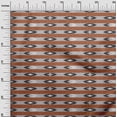 thumbnail image 2 of oneOone Tissu en Coton Flex Rayé Ikat Imprimé 1 Yard 40 Pouces de Large, 2 of 4