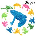 thumbnail image 2 of Bangcool 36PCS Frog Figure Multi-purpose Artificial Mini Frog Toy Prank Toy Table Decor, 2 of 10