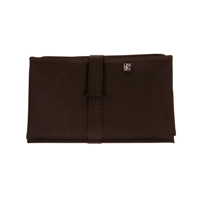 J.L. Childress Full Body Portable Changing Pad for Babies - Diaper Changing Mat for Travel, Extra Large - Black