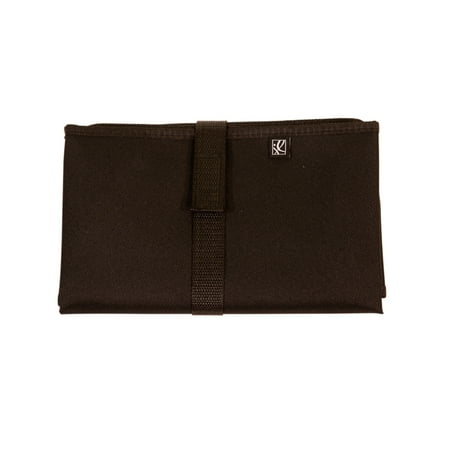 J.L. Childress Full Body Portable Changing Pad for Babies - Diaper Changing Mat for Travel, Extra Large - Black
