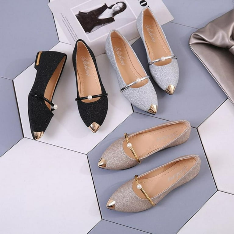 Comfy silver shop dress shoes