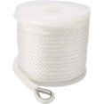 thumbnail image 5 of Nordicaes 3\\/8" x 150' Premium Solid Braid MFP Anchor Line,Best Polypropylene Rope with Stainless Steel Thimble,Working Load Limit 250 lbs;Breaking Strength 1290 lbs, 5 of 5