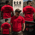 thumbnail image 3 of Wild Bobby RED Friday US Shirt Remember Everyone Deployed Flag Sleeve Print Unisex Men Tee, 3 of 7