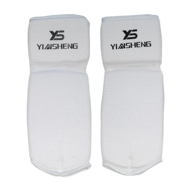 Protectores de antebrazo de tela para entrenamiento de karate, guantes y kickboxing, lavables. L