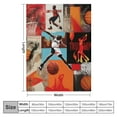 thumbnail image 4 of JEUXUS Basketball Blanket Basketball Gifts for Boys Men Motivational Basketball Throw Blanket for Couch Sofa Bed Soft Warm Flannel for Girls Kids Adults, 4 of 6