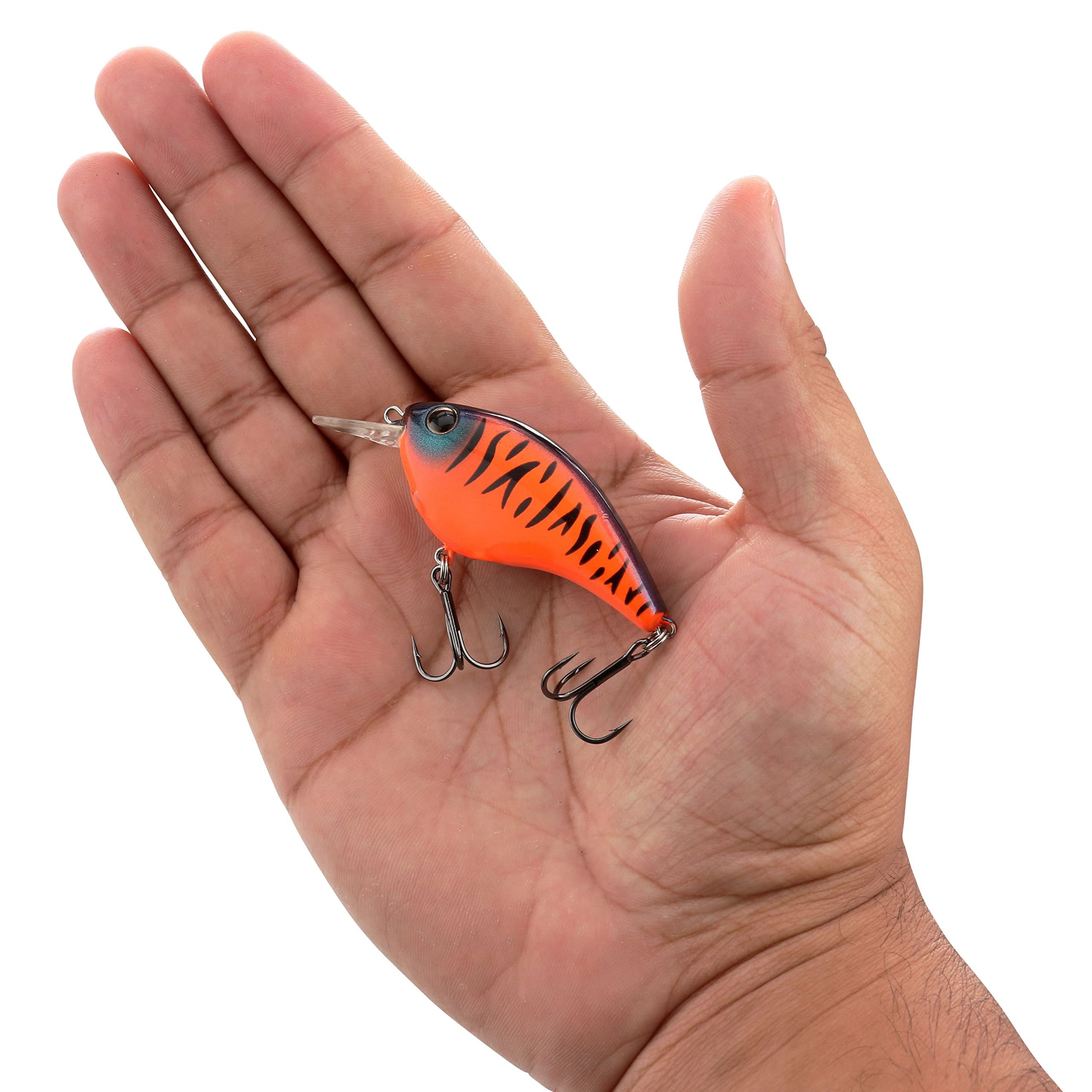 Berkley Clickin’ Frittside Fishing Lure, Blaze, 5 (1/3 oz)