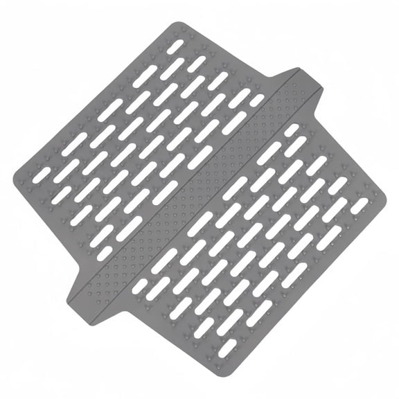 Silicone Sink Saddle Mat for Kitchen Double Sink Protector Heat Resistant Pad