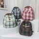 thumbnail image 5 of Plaid Design Casual Girls Backpack Double-Shoulder Knapsacks, 5 of 9