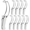 thumbnail image 1 of 10pcs Stainless Steel Spring Hasp Heavy Duty Toggle Latches Multi-use Box Buckle Hinges, 1 of 9