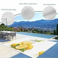 thumbnail image 4 of Fsddascl Lemon Outdoor Rug for Patio/Deck/Porch, Non-Slip Large Area Rug 4 x 6 Ft, Summer Fruit Nature Country Watercolor Yellow Indoor Outdoor Rugs Washable Area Rugs, Reversible Camping Rug Carpet, 4 of 5