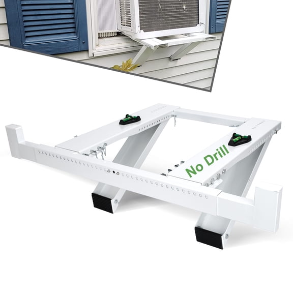 TOPOWN Air Conditioner Window Bracket No Drill AC Window Support up to 200 lb