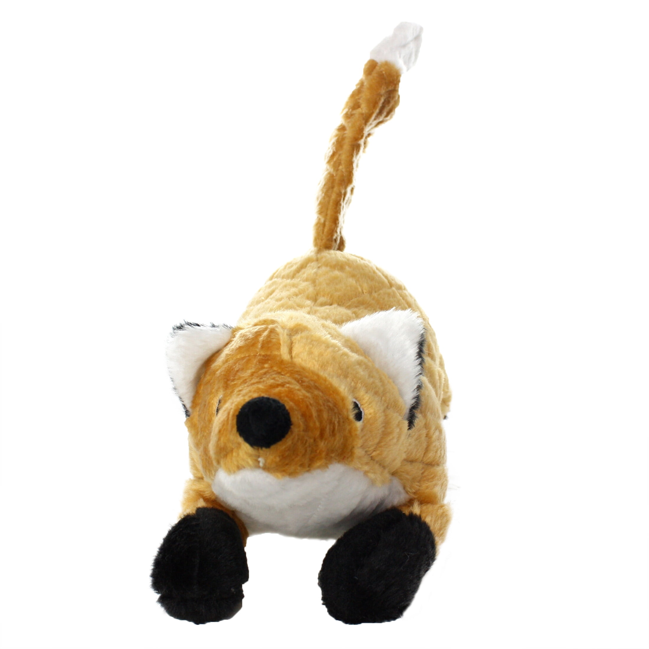 Mighty Massive Nature Fox Durable Plush Squeaky Dog Toy