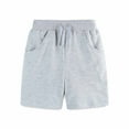 thumbnail image 2 of Shorts for Boys Boys Casual Shorts Toddler Kids Solid Ctton Comfort Soft Baby Sport Jogger Shorts Boys Girls Casual Pants, 2 of 8