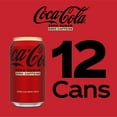 CocaCola Zero Sugar, Caffeine Free Soda Pop, 12 fl oz, 12 Pack Cans