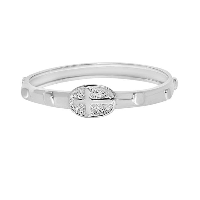 Gnzoe Womens Stainless Steel Bowknot Crystal Cubic Olive Annniversary Wedding Bands