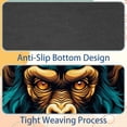 thumbnail image 4 of Monkey Printed Square Gaming Mouse Pad, Non-Slip Rubber Bottom Mouse Mat for Office, 8.3x9.8 Inch, 4 of 6