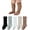 Cable_black/White/Grey/Brown/Khaki,5 Pack, variant on Baby Girl Socks Baby Knee High Socks Seamless Ribbed/Cable Knit Socks for Boys Newborn Infant Toddler
