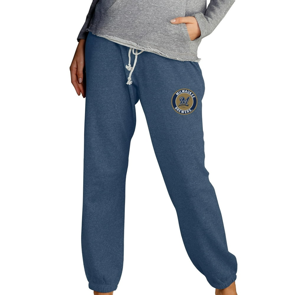 Milwaukee Brewers Concepts Sport Women's Mainstream Knit Pants Navy