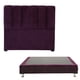 thumbnail image 1 of Box Base Cama Queen Size + Cabecera Kami Morado, 1 of 8