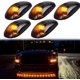 thumbnail image 1 of 5 luces LED automáticas para cabina, luces de cabina con energía solar, luces LED para techo de cabina, luces de cabina inalámbricas sin taladro para camión SUV amarillo, 1 of 5