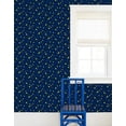 thumbnail image 2 of Shooting Stars Removable Vinyl Wallpaper by Barbie - Midnight, 2 of 3