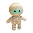 thumbnail image 2 of Cute Mummy Plush Doll, Soft Bandage Wrapped Mummy Stuffed Toy, Adorable Halloween Mummy Plush Figure Gift for Kids Halloween Home Party Decor, 2 of 6