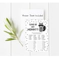 thumbnail image 4 of Inkdotpot My Mommy Name Activity Cards Jungle Animals Baby Shower 50 Sheets Who Is My Mommy Baby Shower Game, 4 of 6