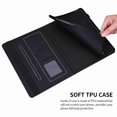 thumbnail image 4 of Dteck Case for Samsung Galaxy Tab A7 10.4 Inch 2020 (SM-T500/T505/T507) Case, Slim Leather [3D Embossed Flower] Flip Case with Card Slot & Pencil Holder for Samsung Tab Tab A7 10.4 Inch 2020, Black, 4 of 8