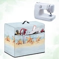 thumbnail image 4 of HELLHERO Starfish PatternSewing Machine Cloth Cover 17.7x8.6x12.5 Inch Lightweight Dust Cover for Singer and Brother Sewing Machine Idel Gifts for Family Mom, 4 of 8
