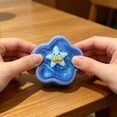 thumbnail image 5 of Marine Sea Shell Squishy for Adults Blue Glitter Sensory Gadget Malleable Conch Silhouette Office Desk Accessory Rebound Pressure Relief Tool 1 Pack, 5 of 5