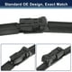 thumbnail image 5 of Par de limpiaparabrisas delanteros de 24"+17" para Chevrolet Equinox 10-23 Conjunto Premium con estabilidad mejorada, 5 of 7
