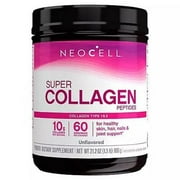 NeoCell Super Collagen Peptides Grass-Fed, type 1 and 3 Unflavored - 21.2 oz