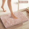 thumbnail image 3 of Bath mats Chenille Bathroom Rug 12x20 Inch Super Soft Thick Chenille Rug Absorbent Quick Dry Shaggy Bath Mat Carpet for Bath Floor,Tub and Shower, 3 of 7