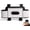 White, variant on Car Organizer, 3-in-1 Backseat Car Organizer with Dual Cup Holders, Tissue Box & Phone Holder - Multifunctional Waterproof Storage for Daily Driving & Travel