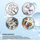 thumbnail image 2 of Caja de pastillas de metal redonda decorativa, caja de medicinas compacta de 3 compartimentos Kuyhfg Bienvenido a Kuyhfg, 2 of 4