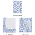 thumbnail image 3 of Caribbean Joe, Coastal 4PC Sheet Set, Full, Cove, 3 of 4