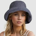 thumbnail image 2 of UJNDER Stylish Sun Hats for Men Women Lightweight and Breathable for Summer Outdoor Travels Beach Gardening and Casual Outings Blue, 2 of 4