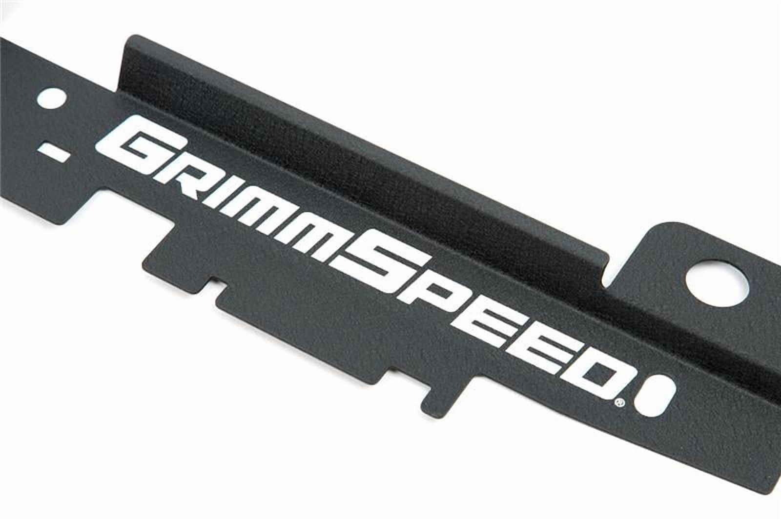 GrimmSpeed Black Radiator Shroud w/ Tool Tray for 05-09 Legacy - 096030