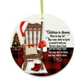 thumbnail image 5 of Heaven Chair Quote Christmas Ornament, 5 of 5
