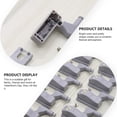 thumbnail image 4 of Shisuyan Hinge Lamp Grey 4Pcs 2.6X1.0X0.8In, 4 of 8