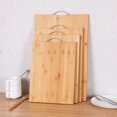 thumbnail image 2 of Tabla de cortar de bambú para el hogar, tabla de cortar de bambú gruesa, tabla de cortar saludable para la cocina, tabla de cortar de madera para cortar frutas, tabla de cortar carne, 2 of 6