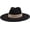 Black, variant on Fedora Hat for Women Wide Brim Mens Fedora Hats Classic Dress Hats Panama Hat with Band