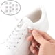 thumbnail image 5 of Cordones elásticos Yinane sin lazo con dispositivo de bloqueo blanco, 5 of 8
