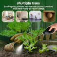 thumbnail image 7 of 1 Pack Powder Duster with Large Rubber Bulb and Long Brass Tube, Diatomaceous Earth Applicator for Indoor and Outdoor Use, Includes Funnel and Spoon, 7 of 7